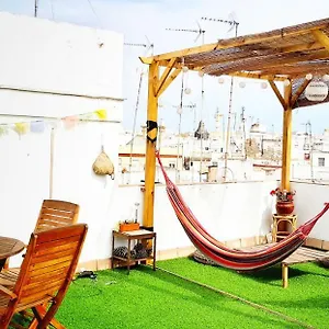 Bright With Ac And Rooftop Terrace In The Heart Of Habitación en casa particular